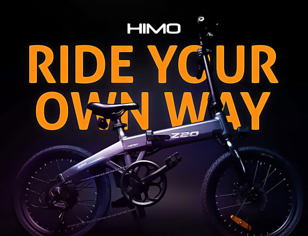 HIMO Z20 Electric Bicycle Foldable White(图1)