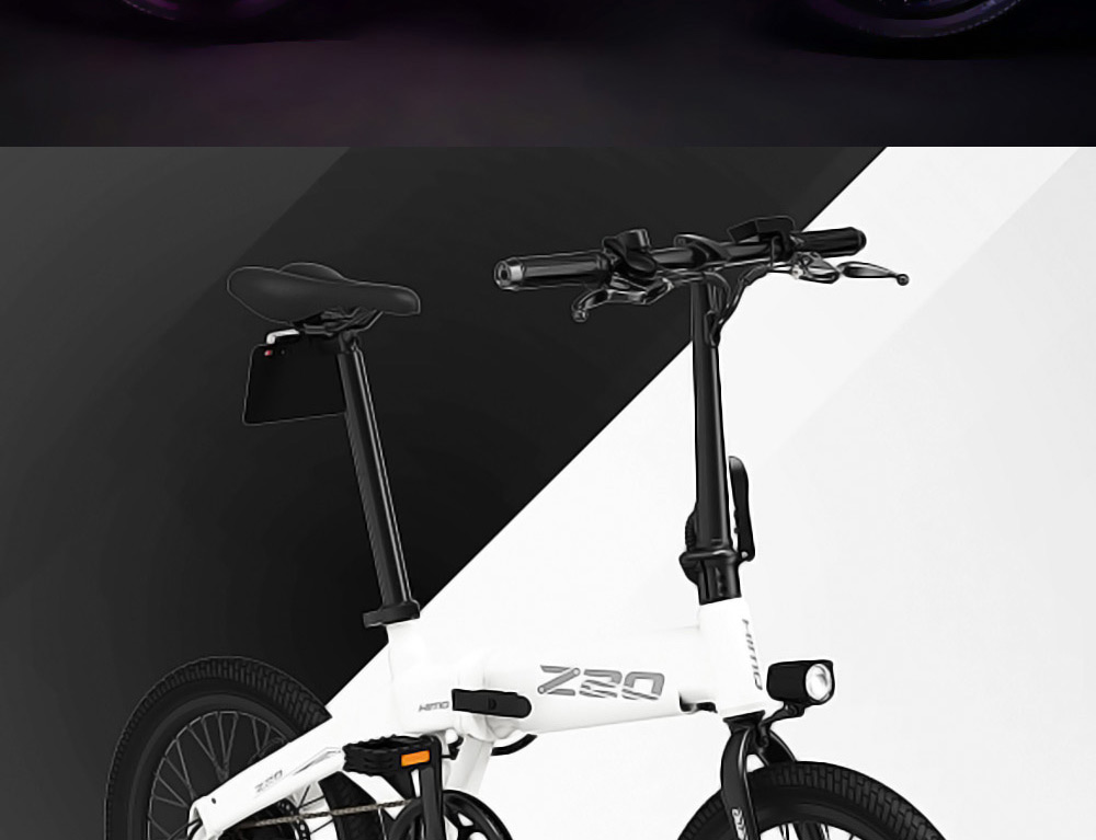 HIMO Z20 Electric Bicycle Foldable White(图2)