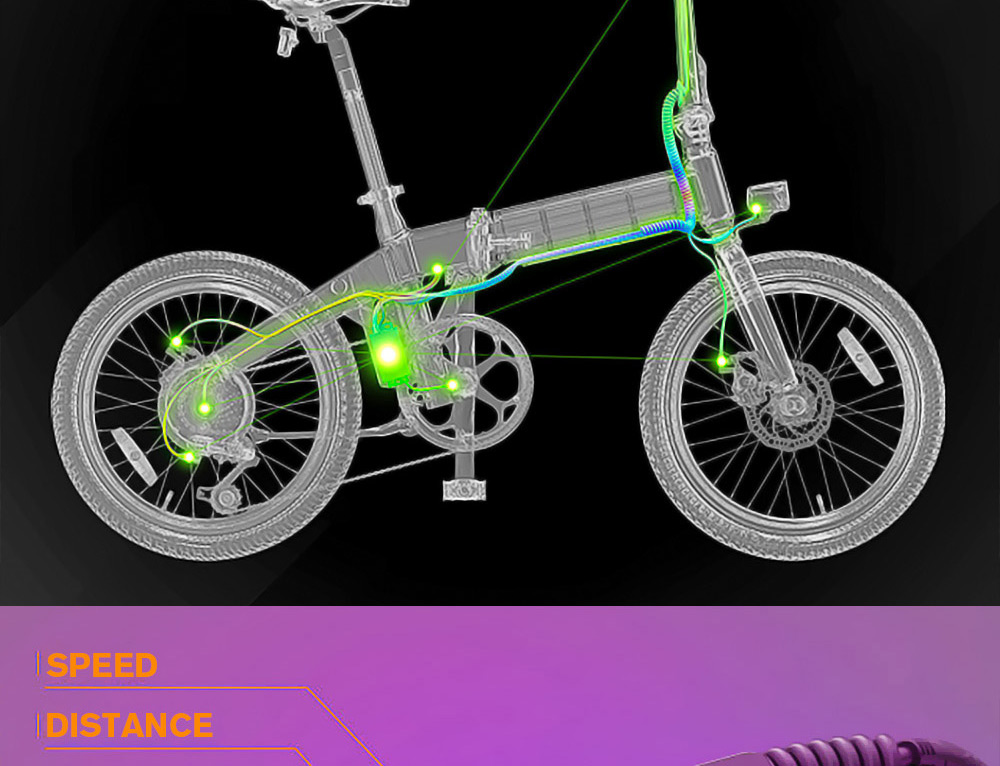HIMO Z20 Electric Bicycle Foldable White(图18)