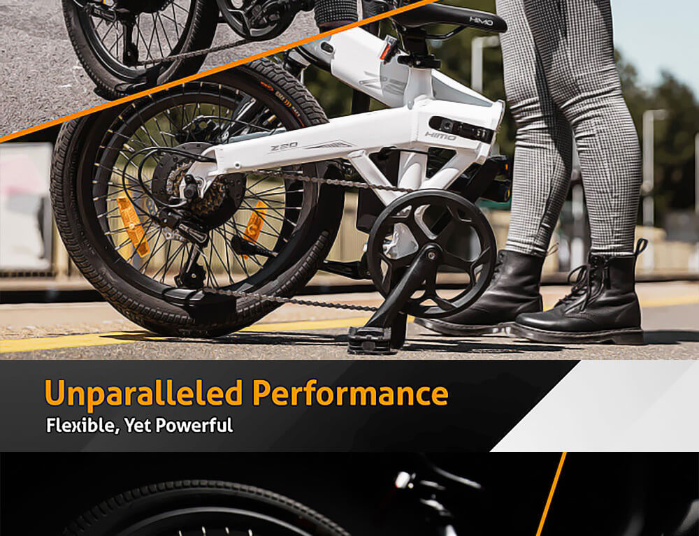 HIMO Z20 Electric Bicycle Foldable White(图13)