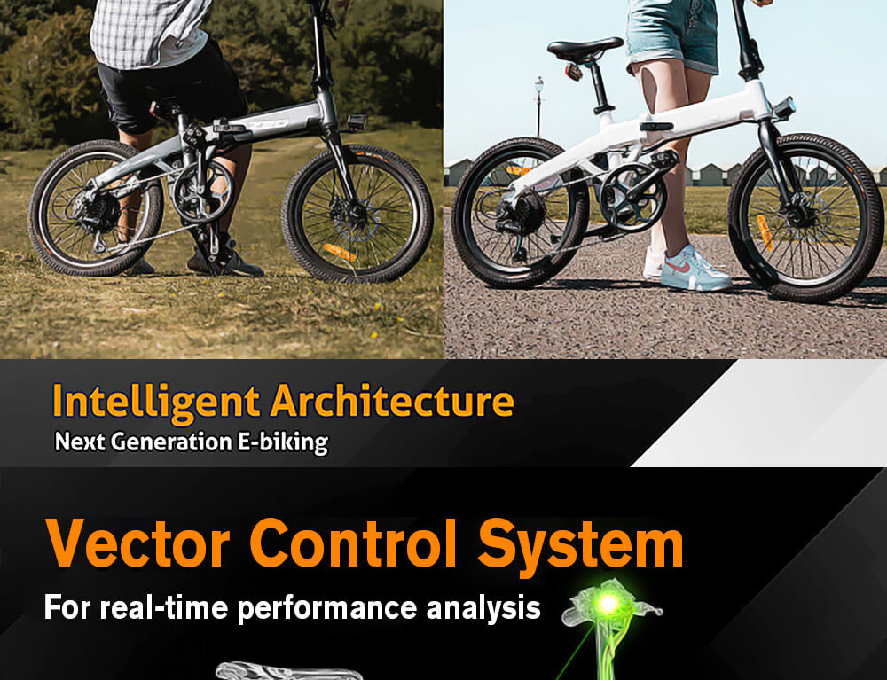 HIMO Z20 Electric Bicycle Foldable White(图17)