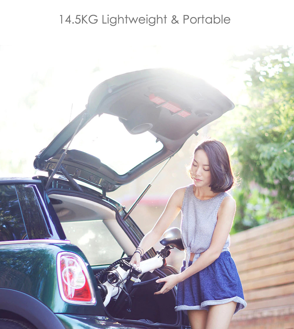 Xiaomi QiCycle EF-1 Folding Smart Bicycle(图10)